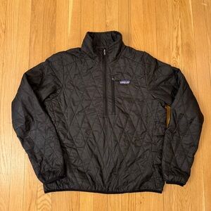 Patagonia Women's Black Nano Puff Pullover Size Medium